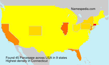 Surname Parcesepe in USA Surname Parcesepe in USA