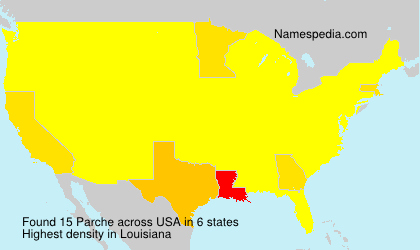 Surname Parche in USA Surname Parche in USA
