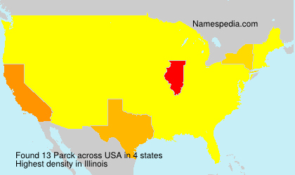 Surname Parck in USA Surname Parck in USA