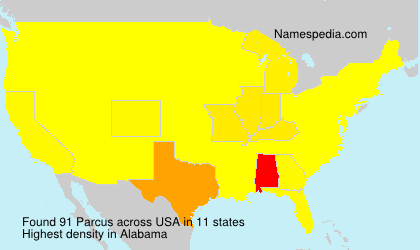 Surname Parcus in USA Surname Parcus in USA