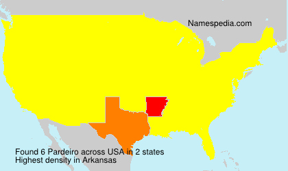 Surname Pardeiro in USA Surname Pardeiro in USA