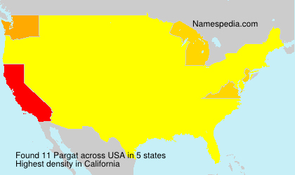 Surname Pargat in USA Surname Pargat in USA