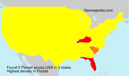 Surname Parisel in USA Surname Parisel in USA