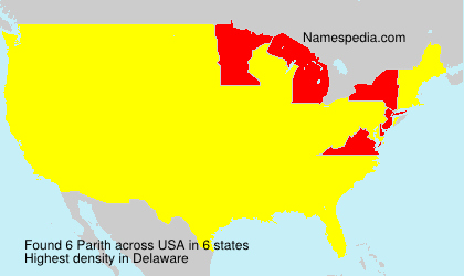 Surname Parith in USA Surname Parith in USA