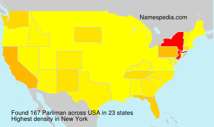 Surname Parliman in USA Surname Parliman in USA