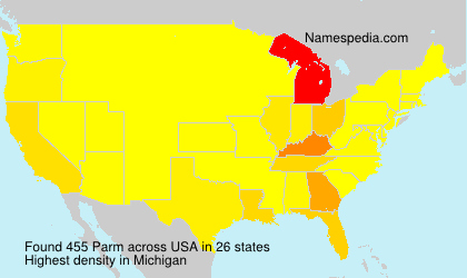 Surname Parm in USA Surname Parm in USA