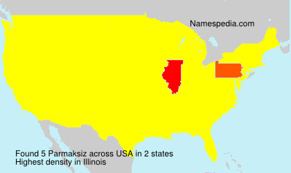 Surname Parmaksiz in USA Surname Parmaksiz in USA