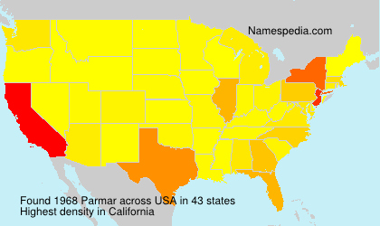 Surname Parmar in USA Surname Parmar in USA