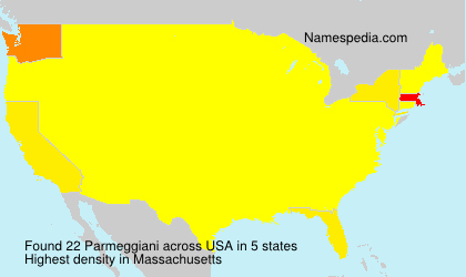 Surname Parmeggiani in USA Surname Parmeggiani in USA