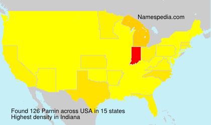 Surname Parnin in USA