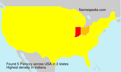 Surname Paroczy in USA Surname Paroczy in USA