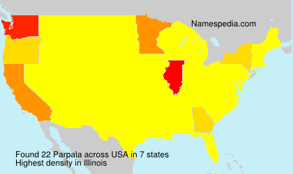 Surname Parpala in USA Surname Parpala in USA