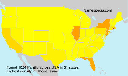 Surname Parrillo in USA Surname Parrillo in USA