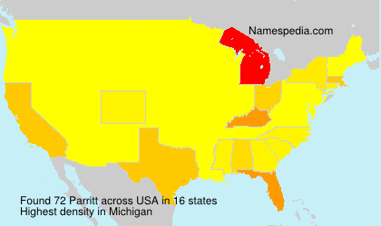 Surname Parritt in USA Surname Parritt in USA