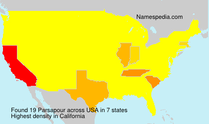 Surname Parsapour in USA Surname Parsapour in USA