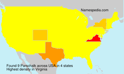 Surname Parschalk in USA Surname Parschalk in USA