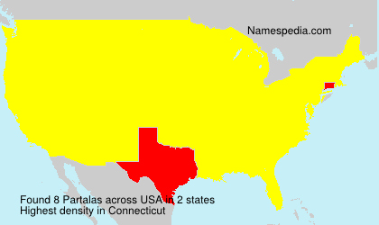 Surname Partalas in USA Surname Partalas in USA