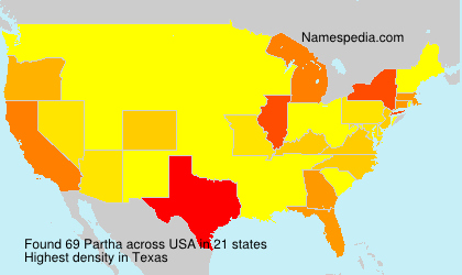 Surname Partha in USA Surname Partha in USA