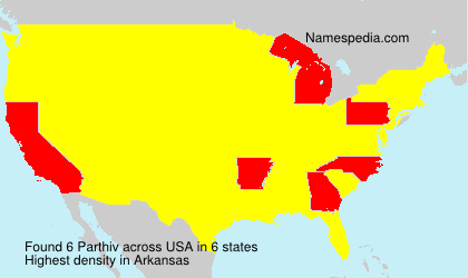 Surname Parthiv in USA Surname Parthiv in USA
