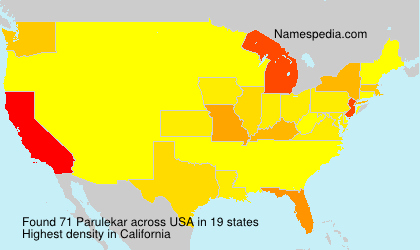 Surname Parulekar in USA Surname Parulekar in USA