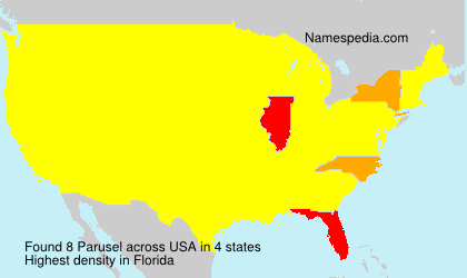 Surname Parusel in USA Surname Parusel in USA