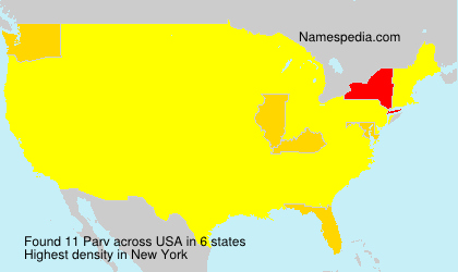 Surname Parv in USA Surname Parv in USA