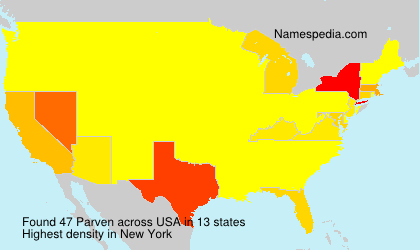 Surname Parven in USA Surname Parven in USA