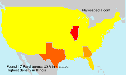 Surname Paryl in USA Surname Paryl in USA