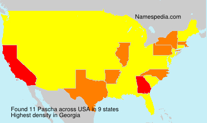 Surname Pascha in USA Surname Pascha in USA