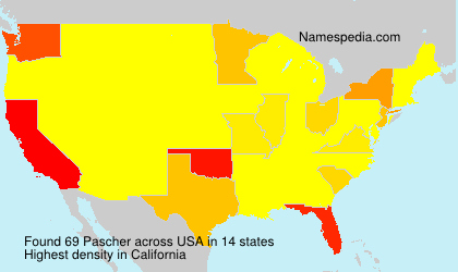 Surname Pascher in USA Surname Pascher in USA