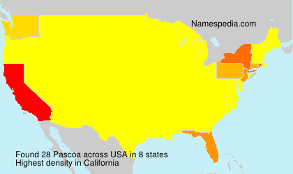 Surname Pascoa in USA