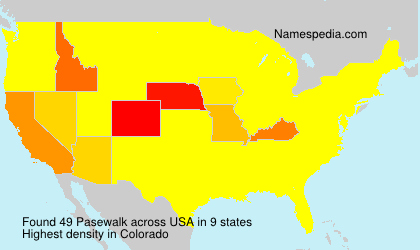Surname Pasewalk in USA Surname Pasewalk in USA