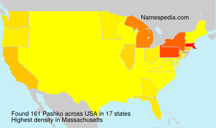 Surname Pashko in USA Surname Pashko in USA