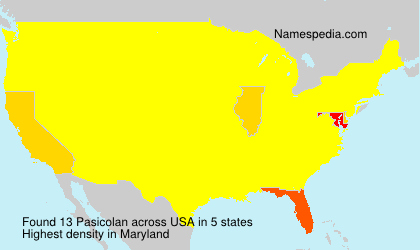Surname Pasicolan in USA Surname Pasicolan in USA