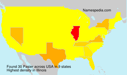 Surname Pasier in USA Surname Pasier in USA