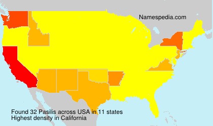 Surname Pasilis in USA Surname Pasilis in USA
