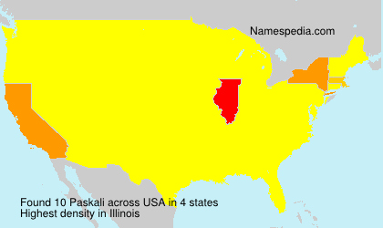 Surname Paskali in USA Surname Paskali in USA