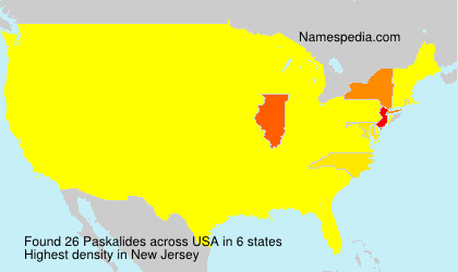 Surname Paskalides in USA Surname Paskalides in USA