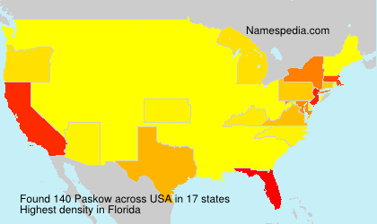 Surname Paskow in USA Surname Paskow in USA