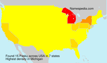 Surname Pasku in USA Surname Pasku in USA