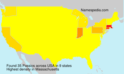Surname Passios in USA Surname Passios in USA