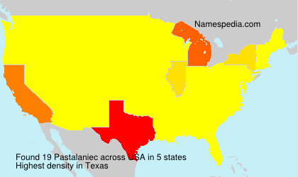 Surname Pastalaniec in USA Surname Pastalaniec in USA