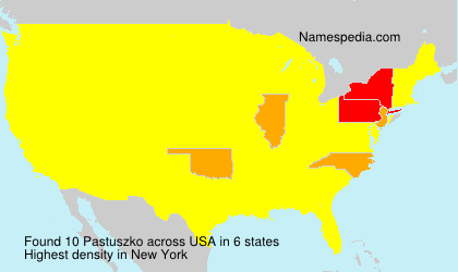 Surname Pastuszko in USA Surname Pastuszko in USA