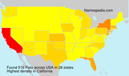 Surname Pata in USA Surname Pata in USA