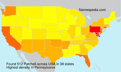 Surname Patchell in USA Surname Patchell in USA