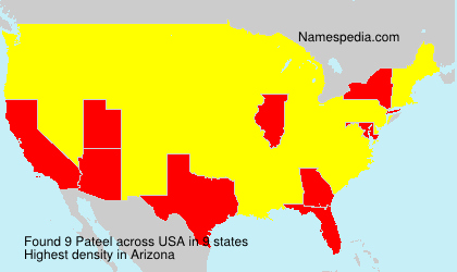 Surname Pateel in USA Surname Pateel in USA
