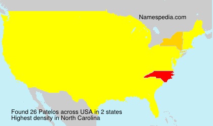 Surname Patelos in USA Surname Patelos in USA