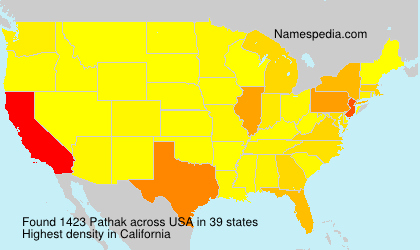 Surname Pathak in USA Surname Pathak in USA