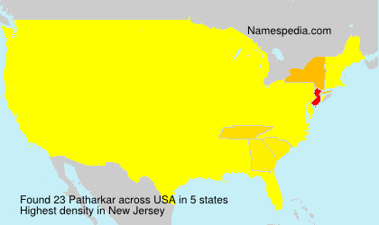 Surname Patharkar in USA Surname Patharkar in USA