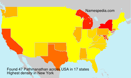 Surname Pathmanathan in USA Surname Pathmanathan in USA